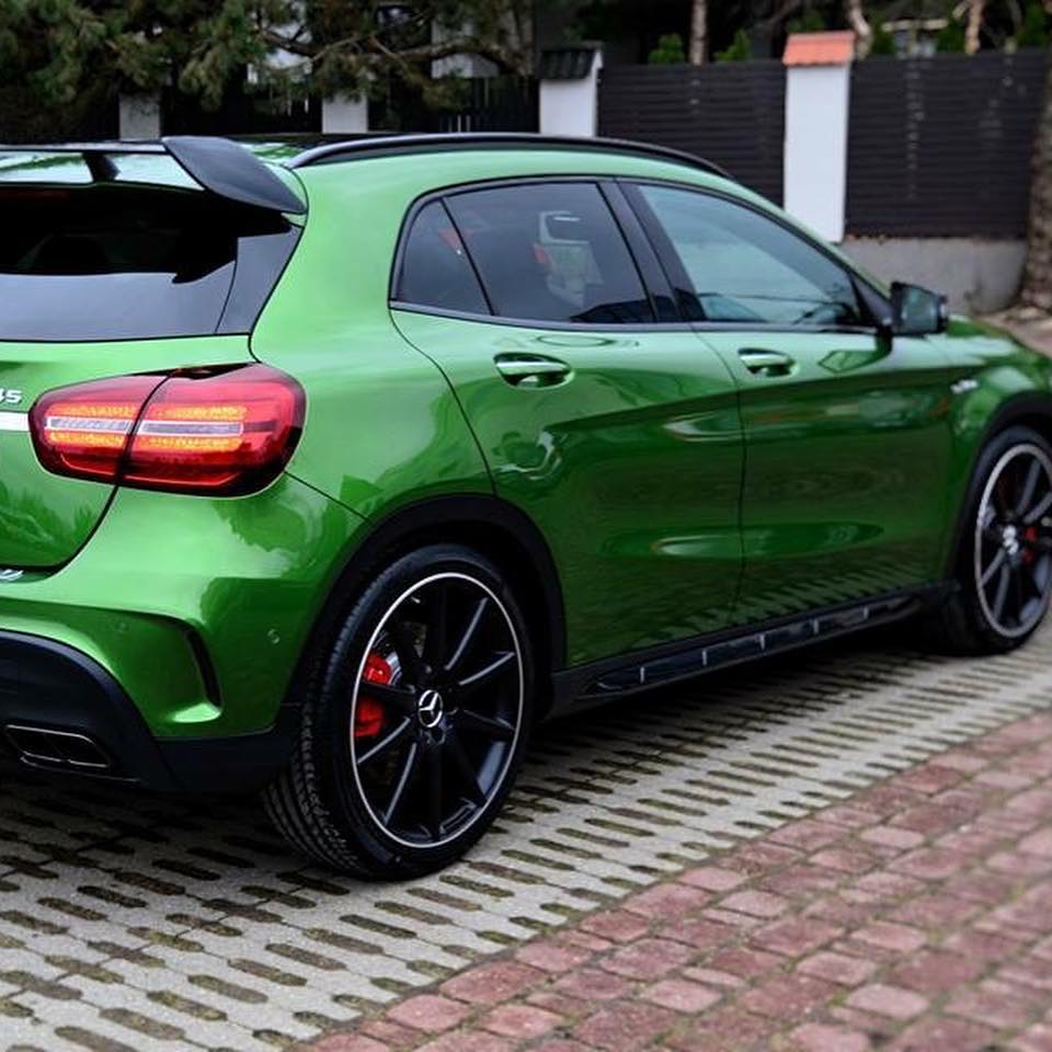 HIKARI GlassCoating On Mercedes Benz GLA 45 @HIKARI Poland