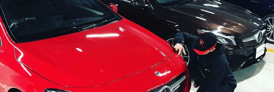 HIKARI Ceramic Coating With Mercedes Benz CLA @ HIKARI JAPAN