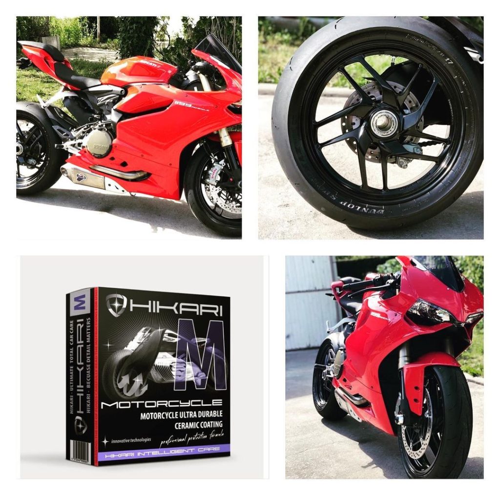 Motorbike HIKARI Ceramic Coating @ HIKARI FRANCE
