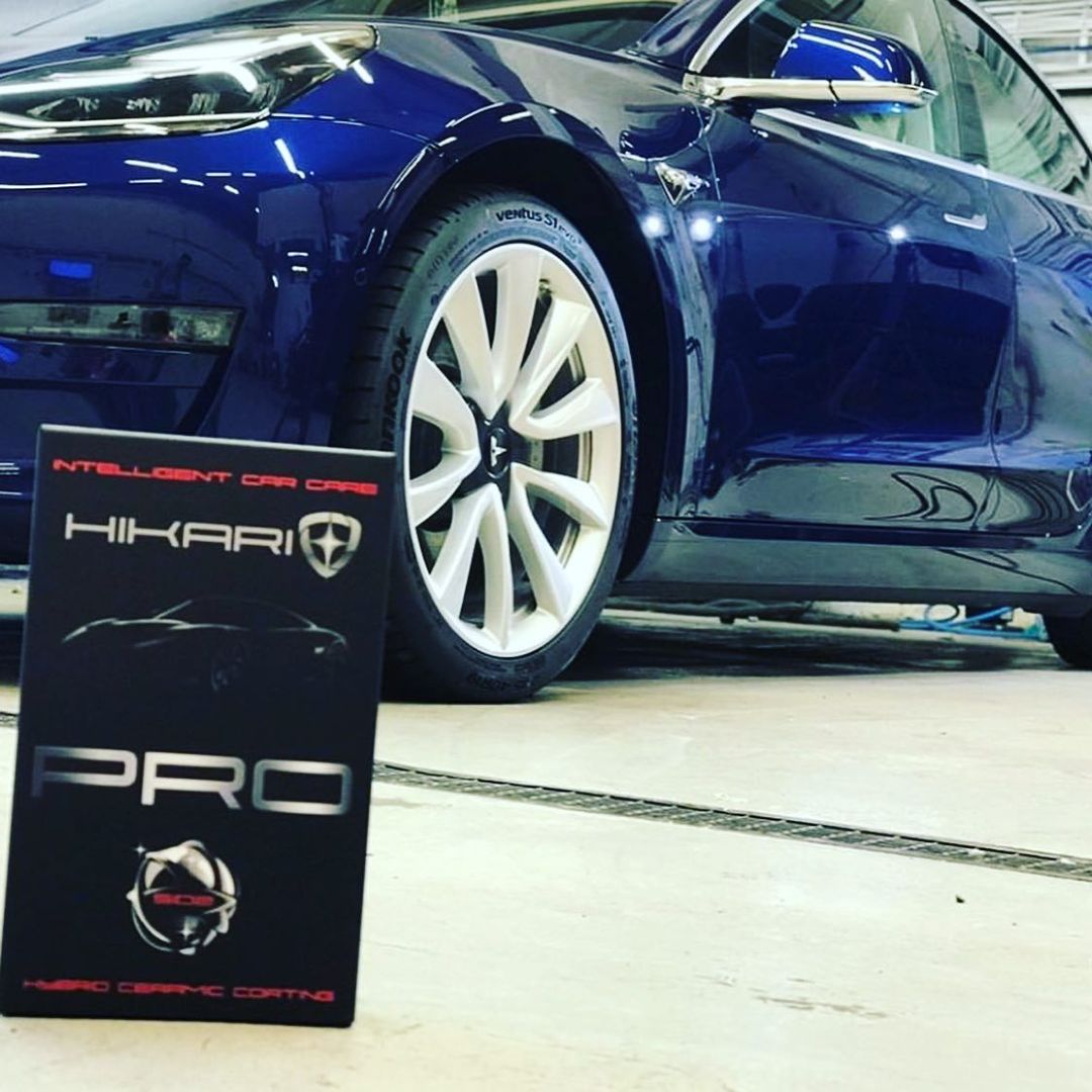 Tesla HIKARI Ceramic Coating @ Norway