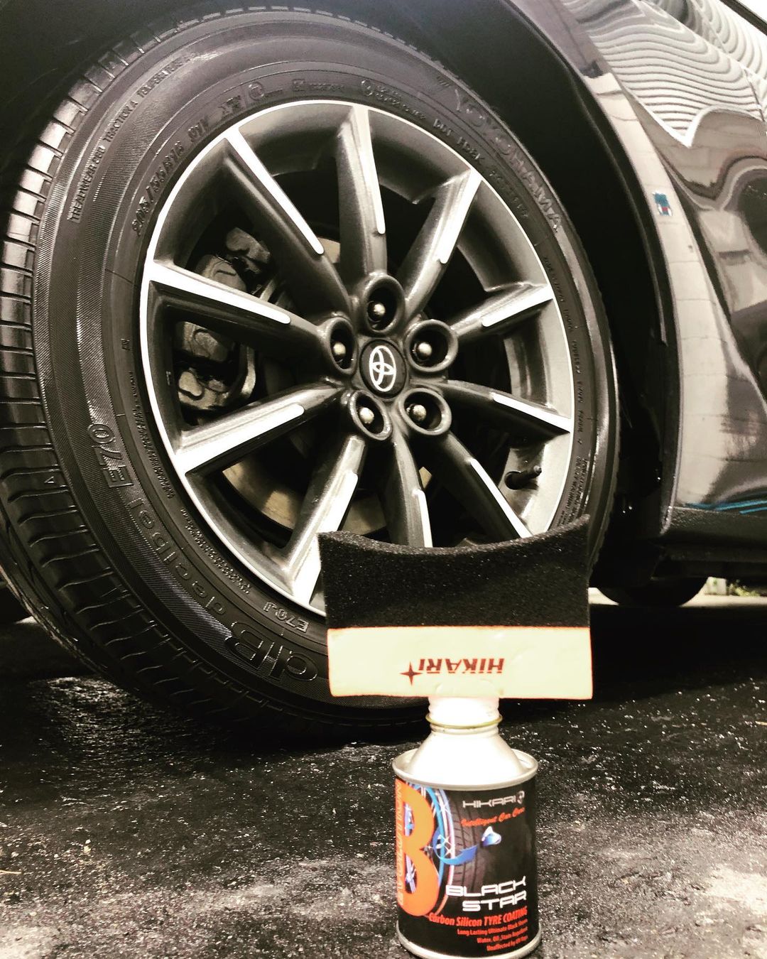 HIKARI TYRE COATING BLACK STAR