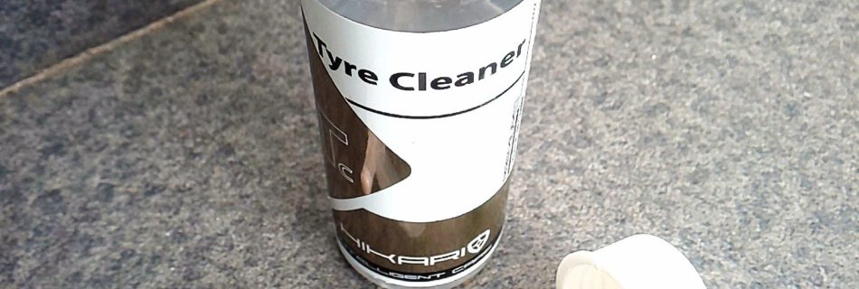 Prepare for Hikari Tyre Coating BLACK STAR