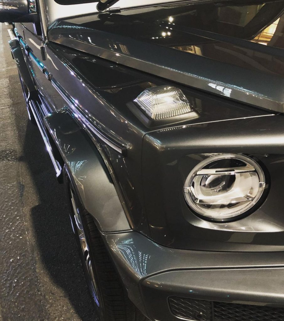 HIKARI Glass Coating HIKARI PRO With G class @ JAPAN TOKYO 🇯🇵