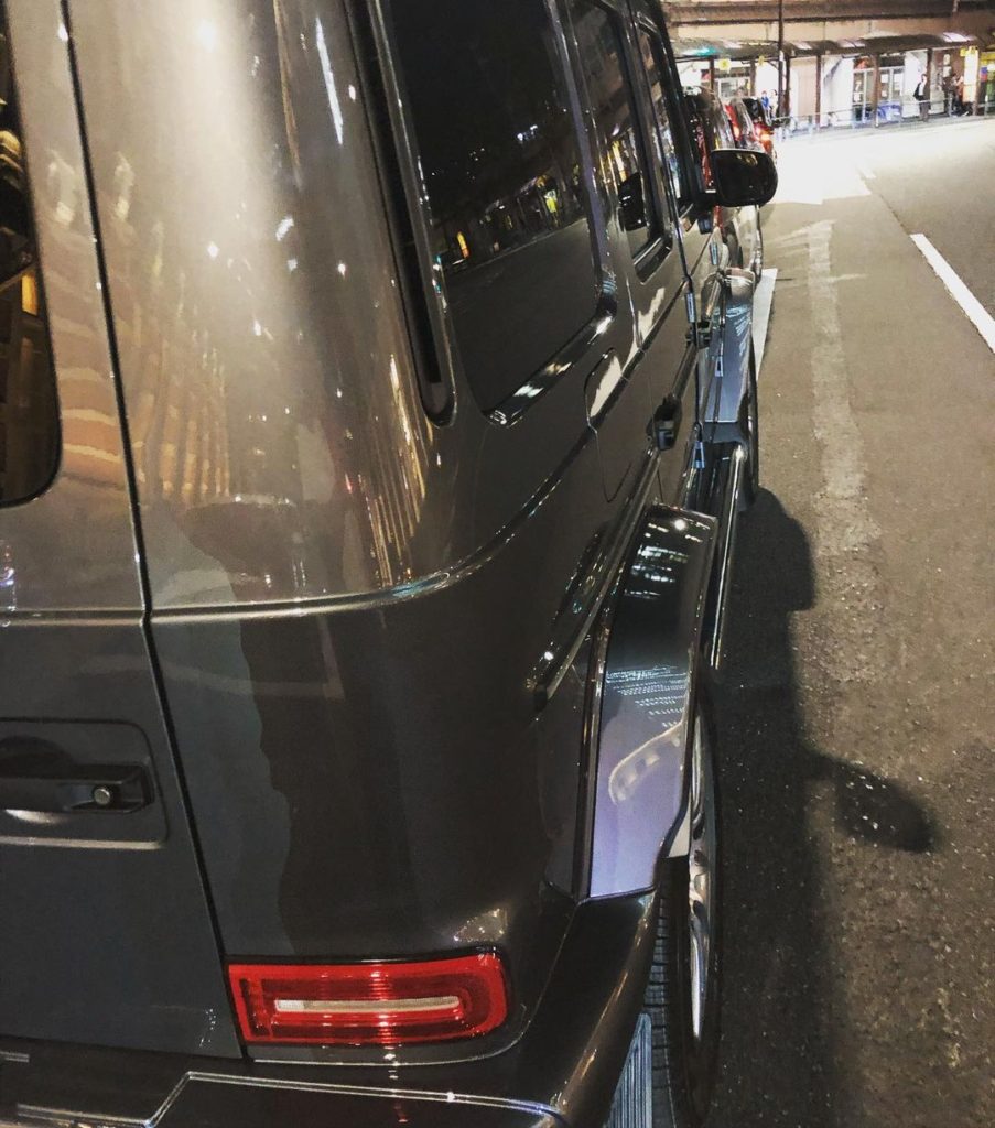HIKARI Glass Coating HIKARI PRO With G class @ JAPAN TOKYO 🇯🇵