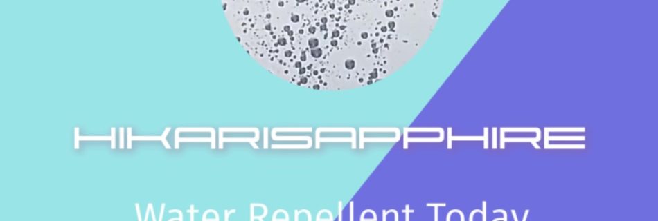 Nothing beats SAPPHIRE's water repellency.