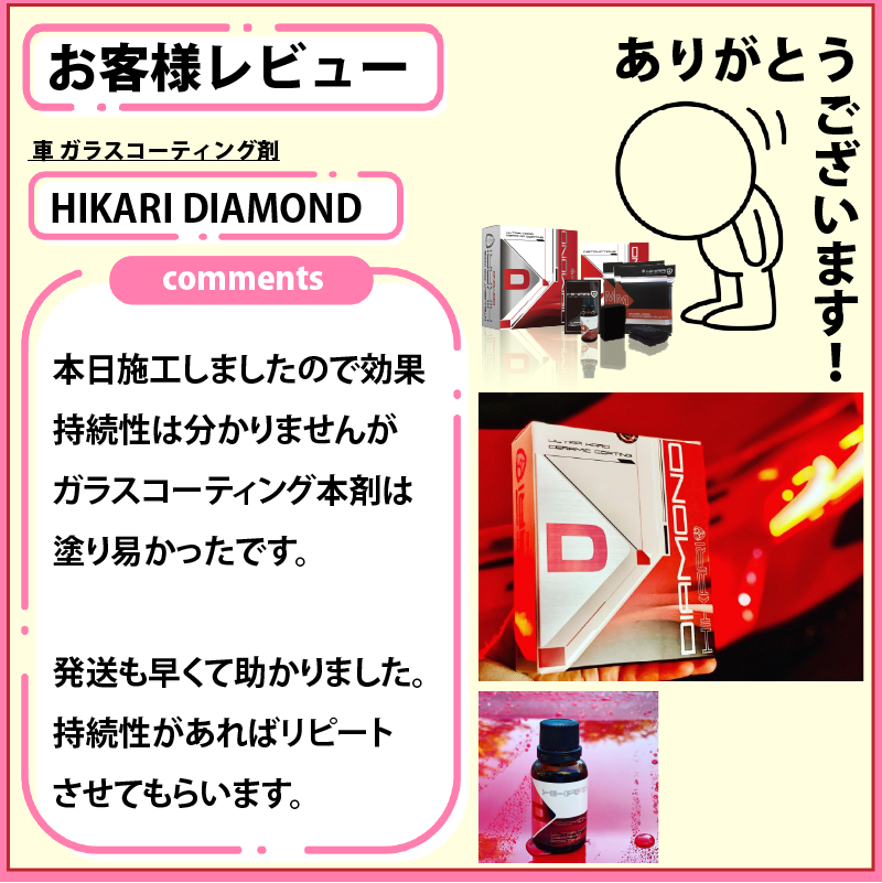 Thank you for review of HIKARI DIAMOND KIT @ JAPAN 🇯🇵