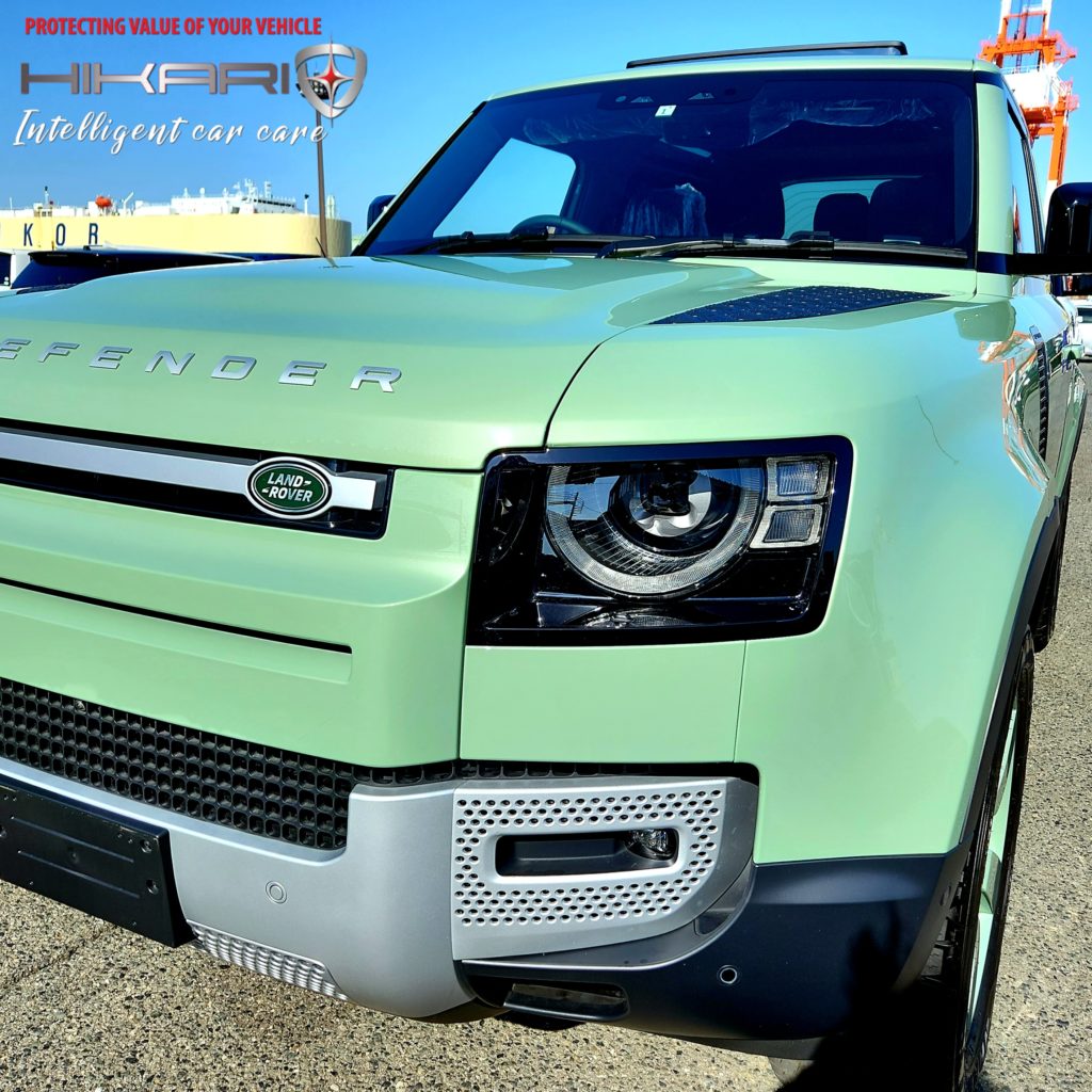 HIKARI CERAMIC COATING with Two Land Rover Defenders @ JAPAN 🇯🇵