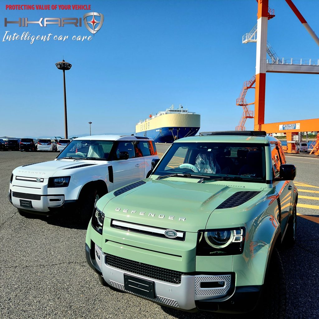HIKARI CERAMIC COATING with Two Land Rover Defenders @ JAPAN 🇯🇵