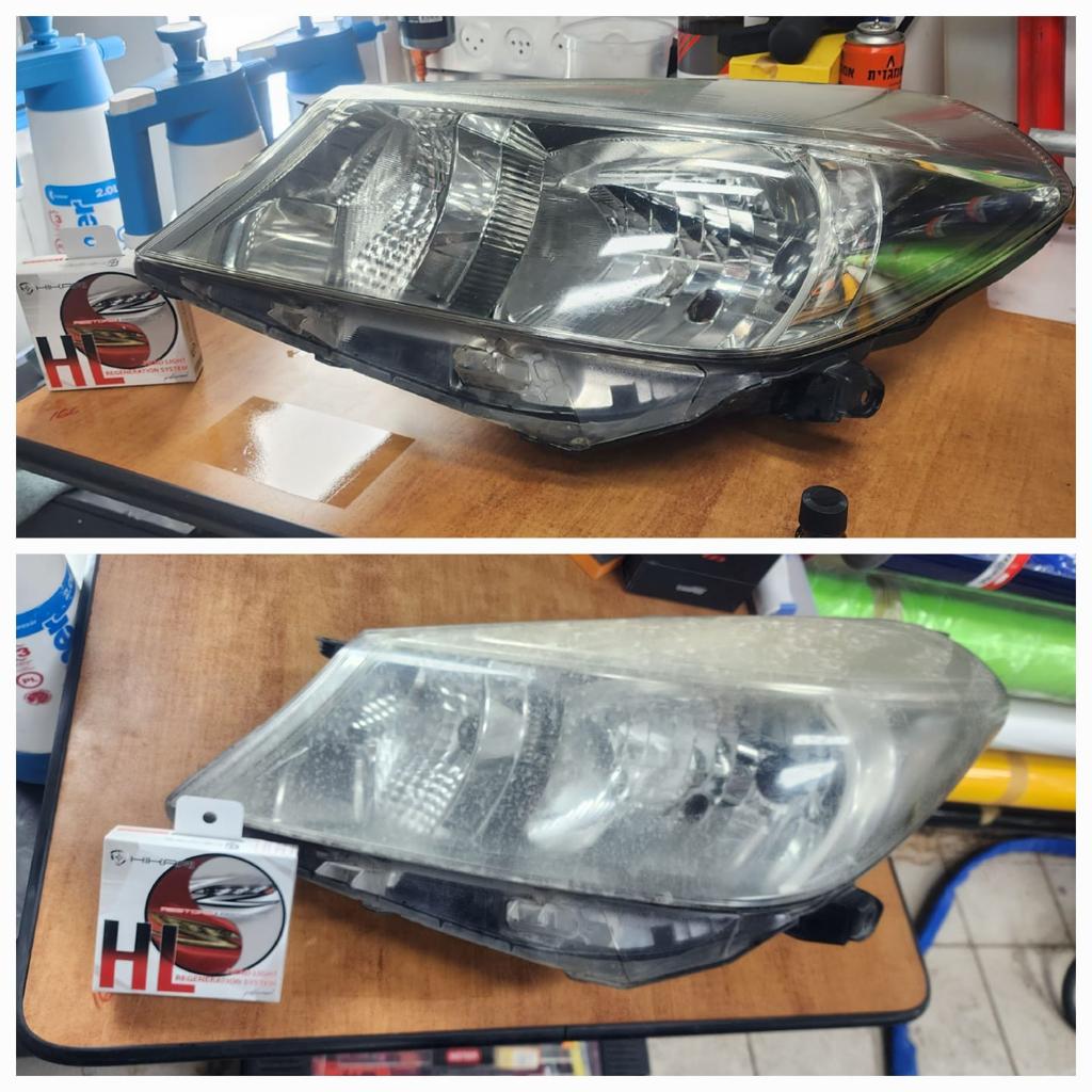 Construction of HIKARI headlight coating from @HIKARI ISRAEL