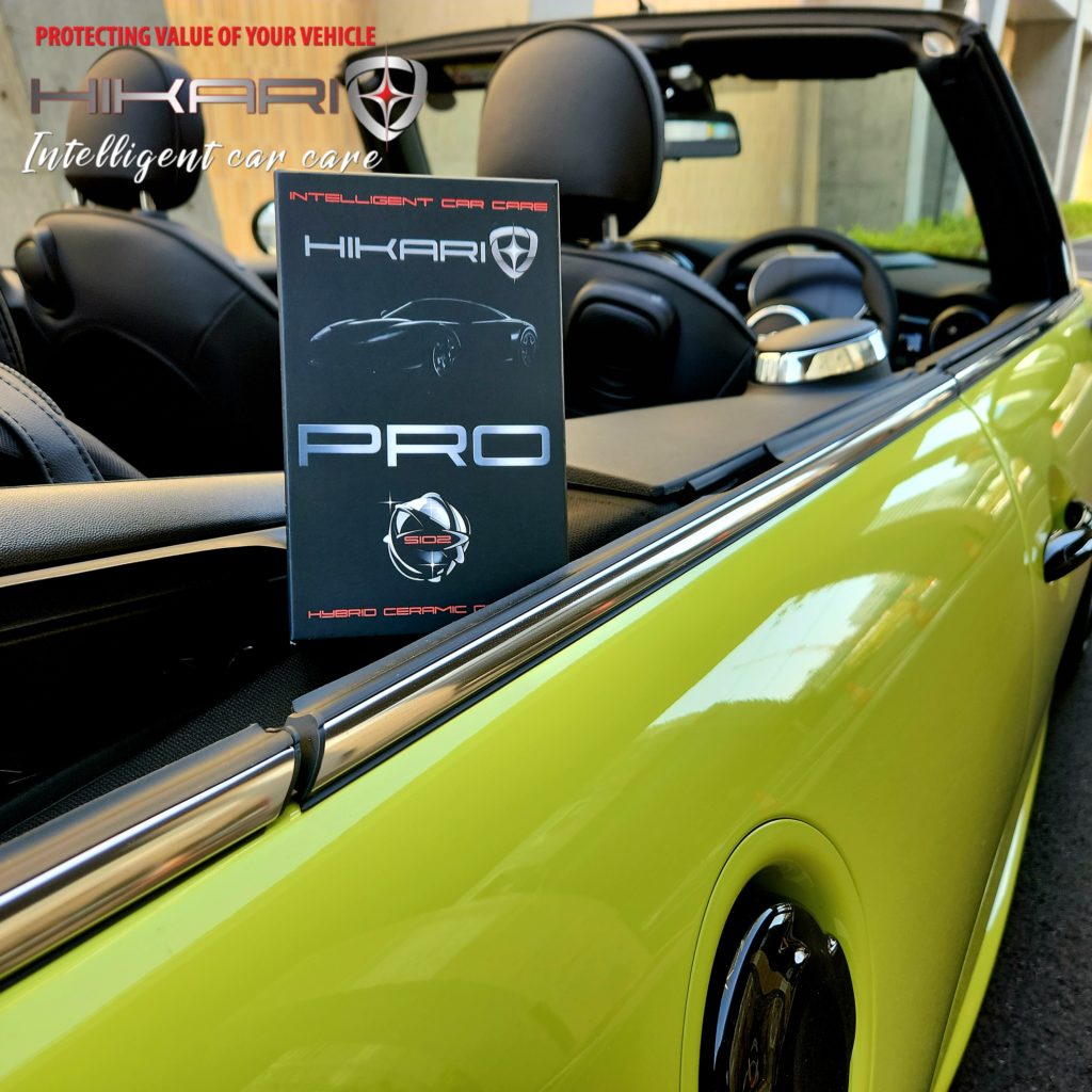 HIKARI glass Coating with BMW MINI convertible @ JAPAN 🇯🇵