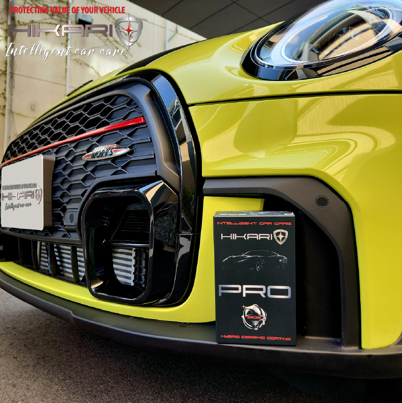 HIKARI glass Coating with BMW MINI convertible @ JAPAN 🇯🇵