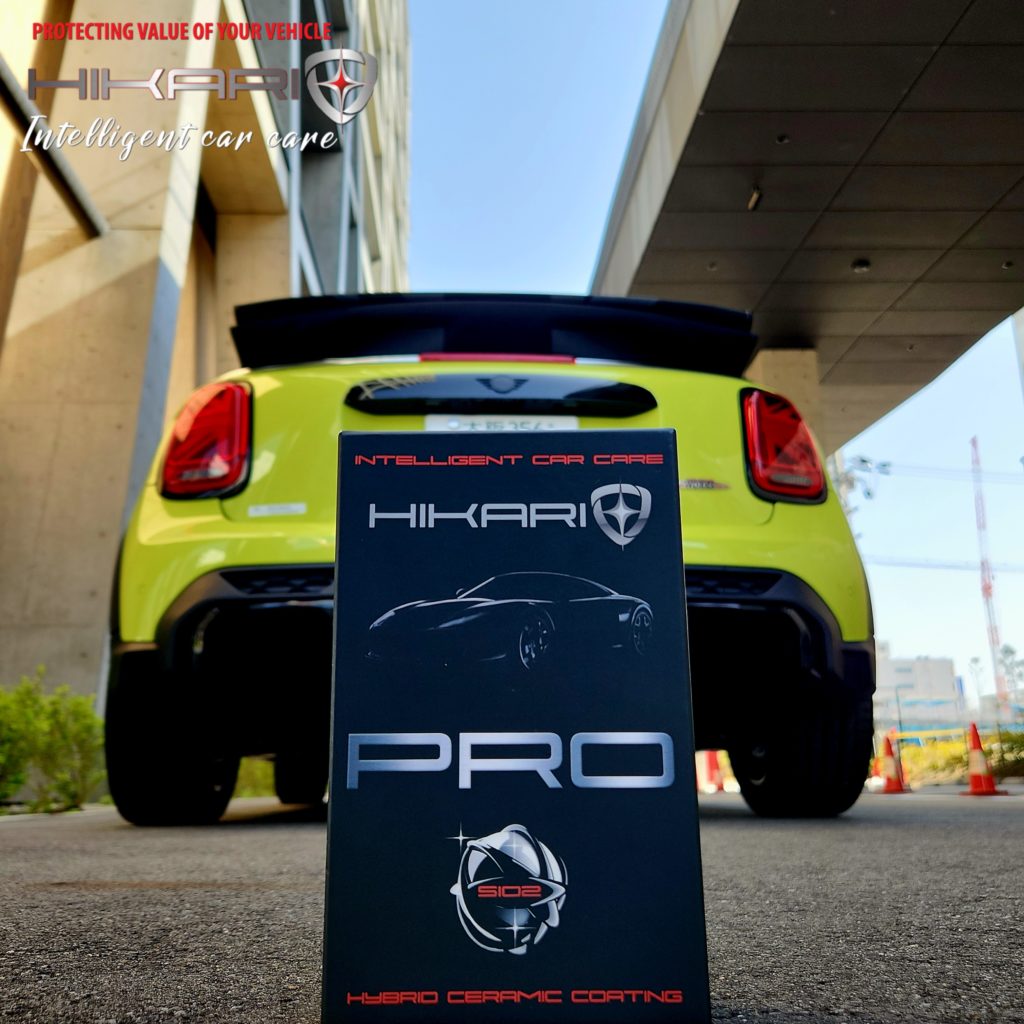 HIKARI glass Coating with BMW MINI convertible @ JAPAN 🇯🇵