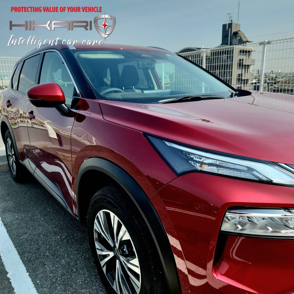 HIKARI glass Coating with NISSAN X-TRAIL @ JAPAN 🇯🇵