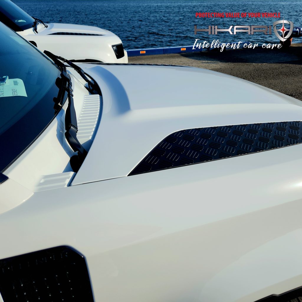 HIKARI glass coating With Two DEFENDER's @ JAPAN OSAKA 🇯🇵