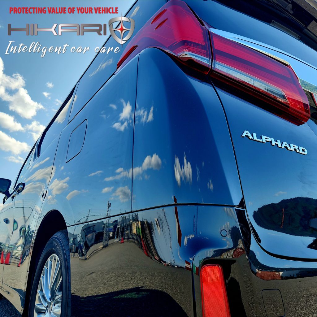 HIKARI glass coating With ALPHARD TOYOTA @ JAPAN OSAKA 🇯🇵