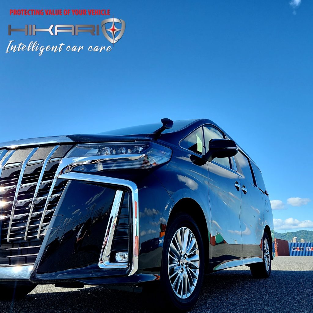 HIKARI glass coating With ALPHARD TOYOTA @ JAPAN OSAKA 🇯🇵