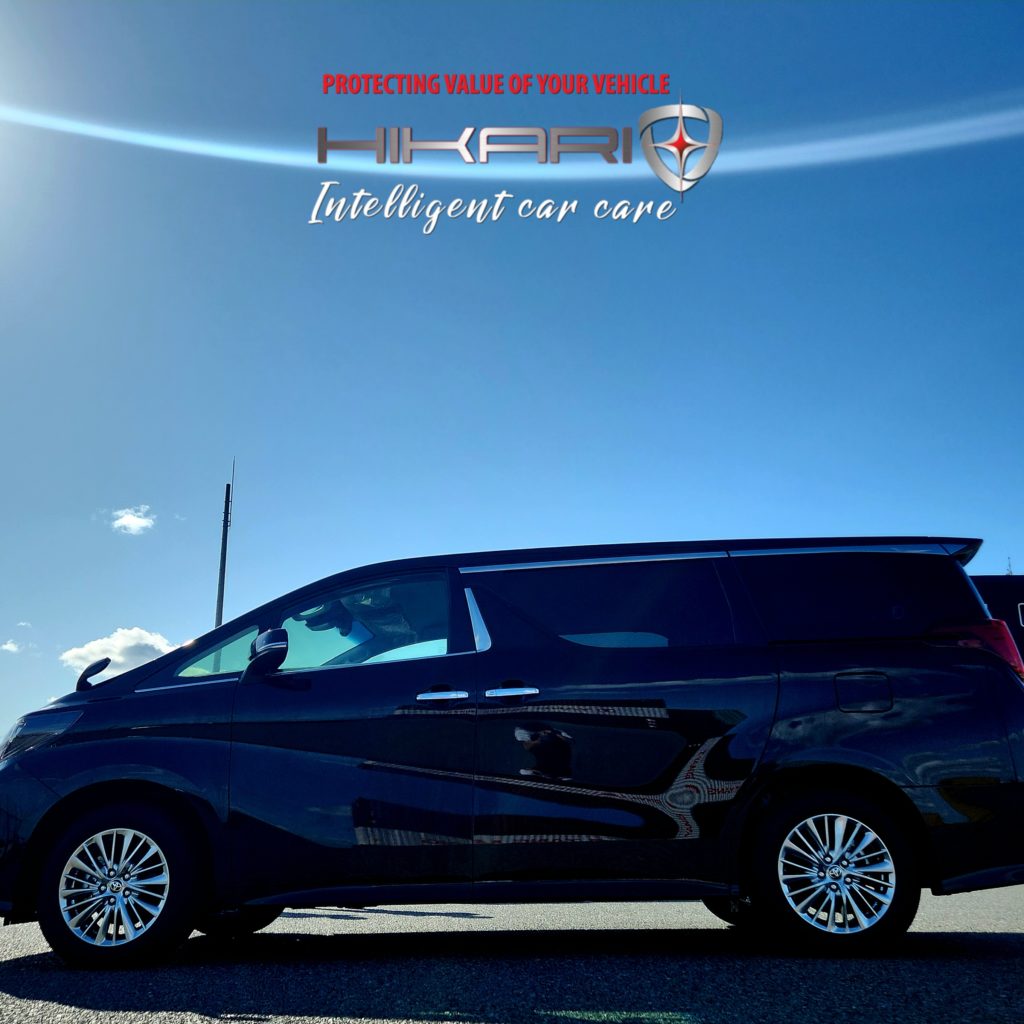 HIKARI glass coating With ALPHARD TOYOTA @ JAPAN OSAKA 🇯🇵