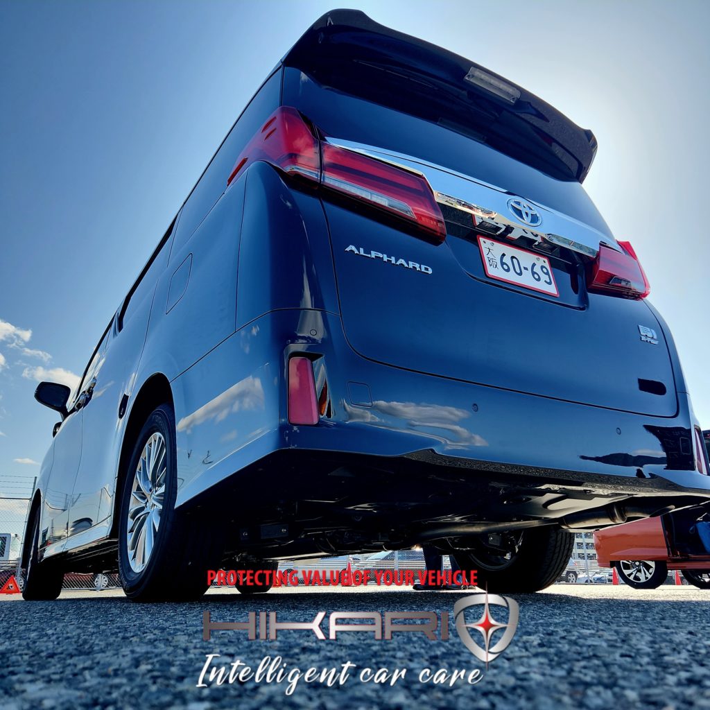 HIKARI glass coating With ALPHARD TOYOTA @ JAPAN OSAKA 🇯🇵