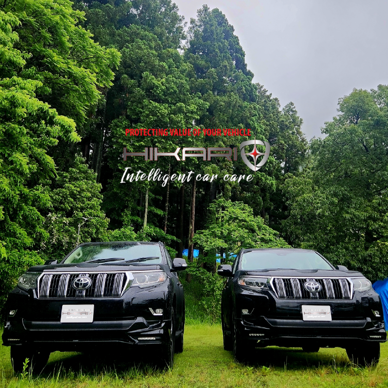 HIKARI CERAMIC COATING with TOYOTA LANDCRUISER PRADOs @ JAPAN 🇯🇵