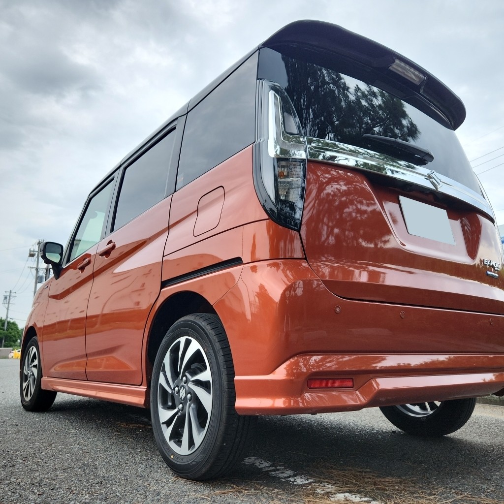 HIKARI glass coating with SUZUKI SOLIO BANDIT @ JAPAN 🇯🇵