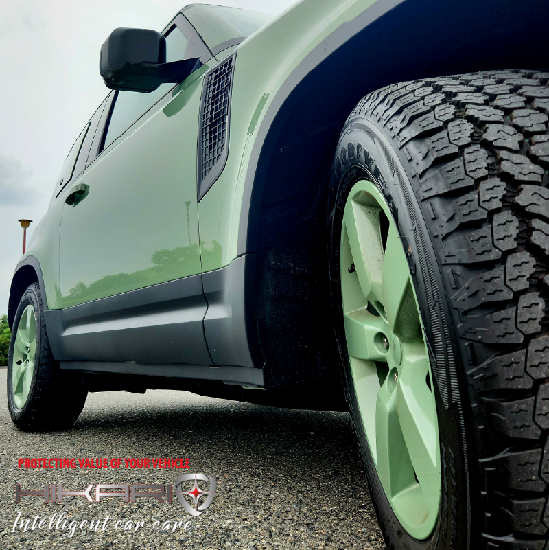 HIKARI CERAMIC COATING with DEFENDER Land Rover @ JAPAN 🇯🇵