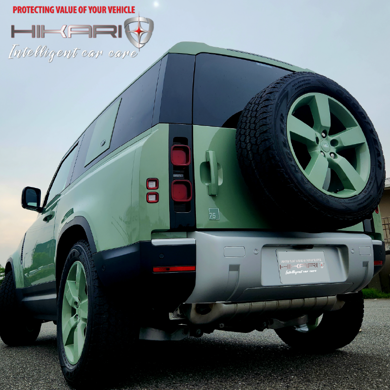 HIKARI CERAMIC COATING with DEFENDER Land Rover @ JAPAN 🇯🇵