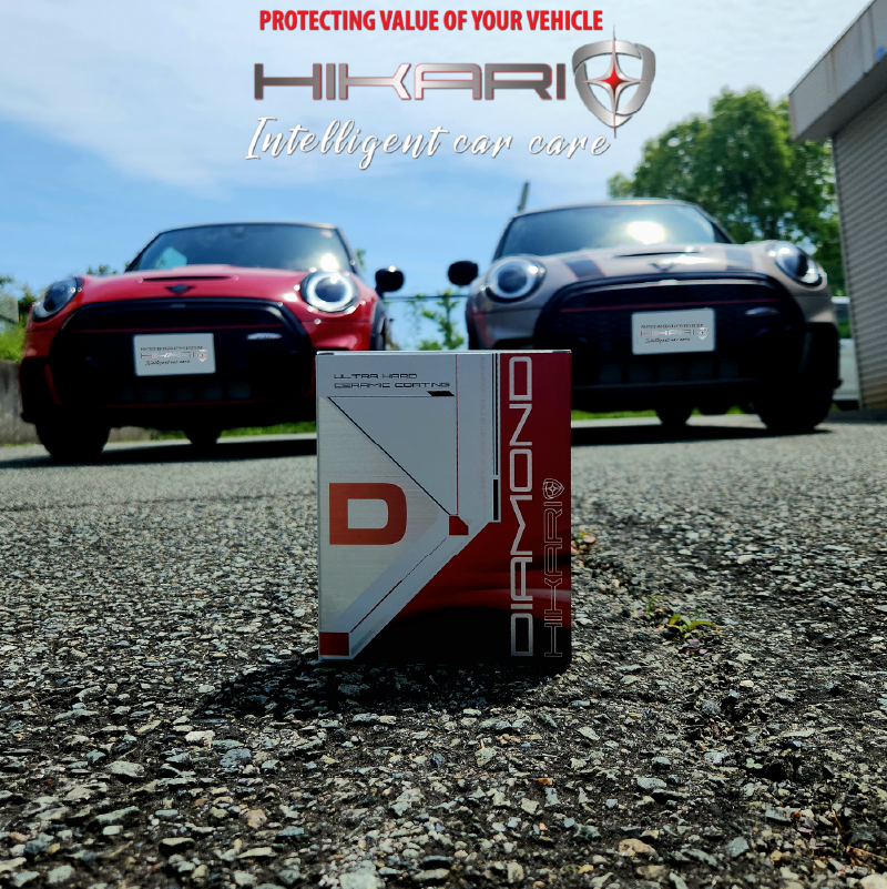 Mini and Mini with HIKARI glass coating @ JAPAN 🇯🇵