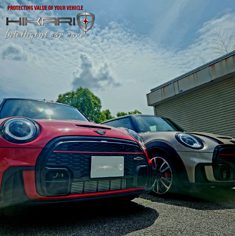 Mini and Mini with HIKARI glass coating @ JAPAN 🇯🇵