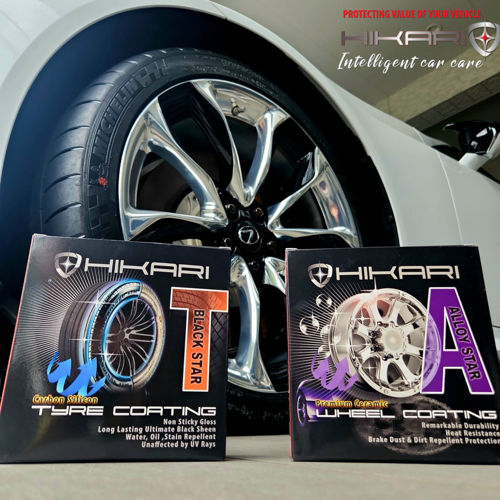 HIKARI TIRE ＆ WHEEL COATING with TOYOTA LEXUS @ JAPAN 🇯🇵