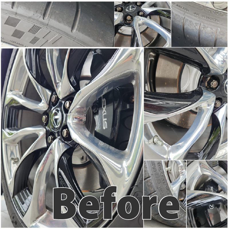 ●HIKARI BLACK STAR

詳しくはコチラ：https://hikariglass.co.jp/productsold/tires/black_star

●HIKARI ALLOY STAR

HIKARI TIRE ＆ WHEEL COATING with TOYOTA LEXUS @ JAPAN 🇯🇵