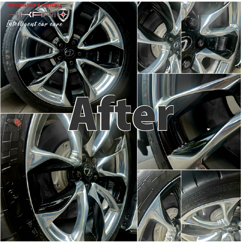 HIKARI TIRE ＆ WHEEL COATING with TOYOTA LEXUS @ JAPAN 🇯🇵