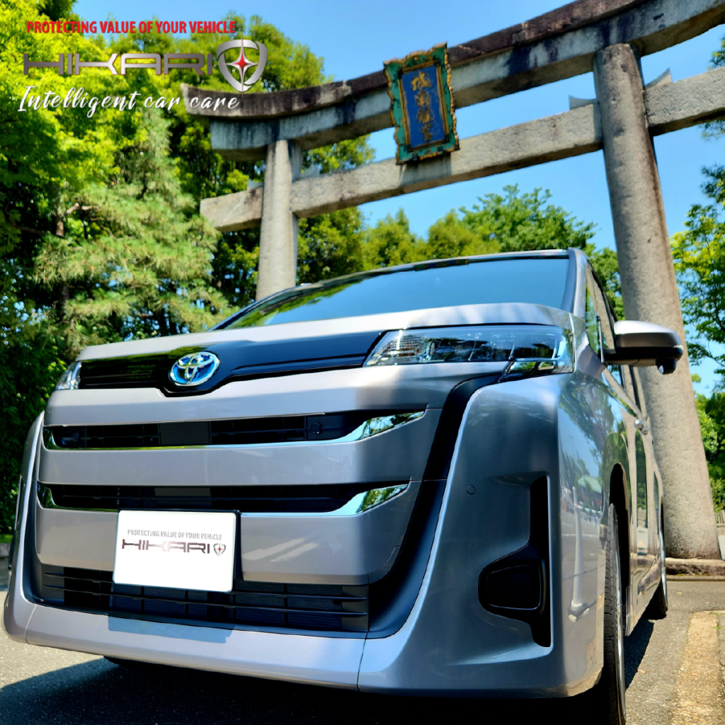 isit a japanese shrine in a metallic NOAH TOYOTA @ JAPAN 🇯🇵