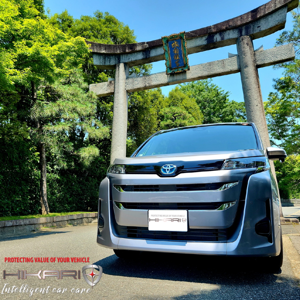 isit a japanese shrine in a metallic NOAH TOYOTA @ JAPAN 🇯🇵