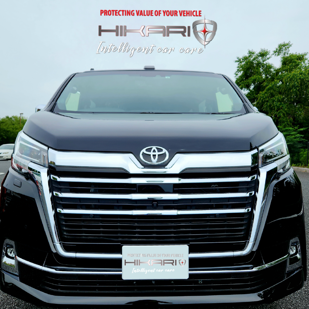 Eye-catching and exciting presence, HIKARI ceramic coating on Toyota GranAce @ JAPAN 🇯🇵