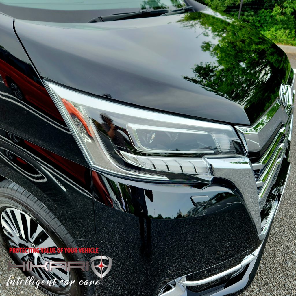 Eye-catching and exciting presence, HIKARI ceramic coating on Toyota GranAce @ JAPAN 🇯🇵