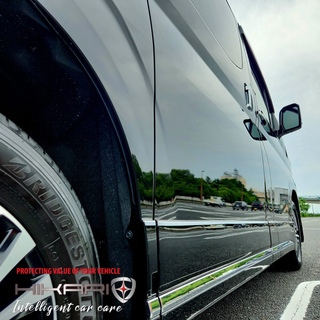 Eye-catching and exciting presence, HIKARI ceramic coating on Toyota GranAce @ JAPAN 🇯🇵