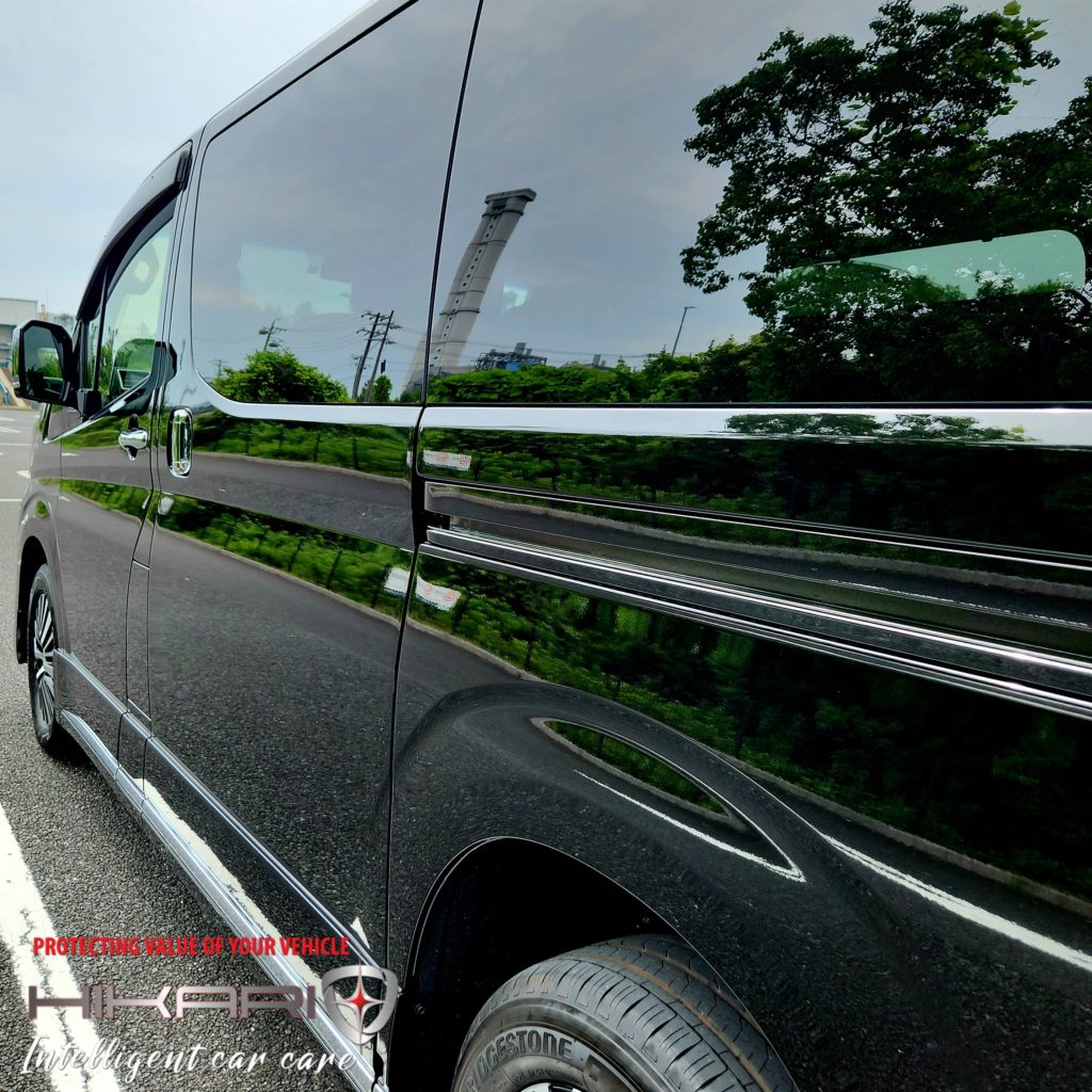 Eye-catching and exciting presence, HIKARI ceramic coating on Toyota GranAce @ JAPAN 🇯🇵